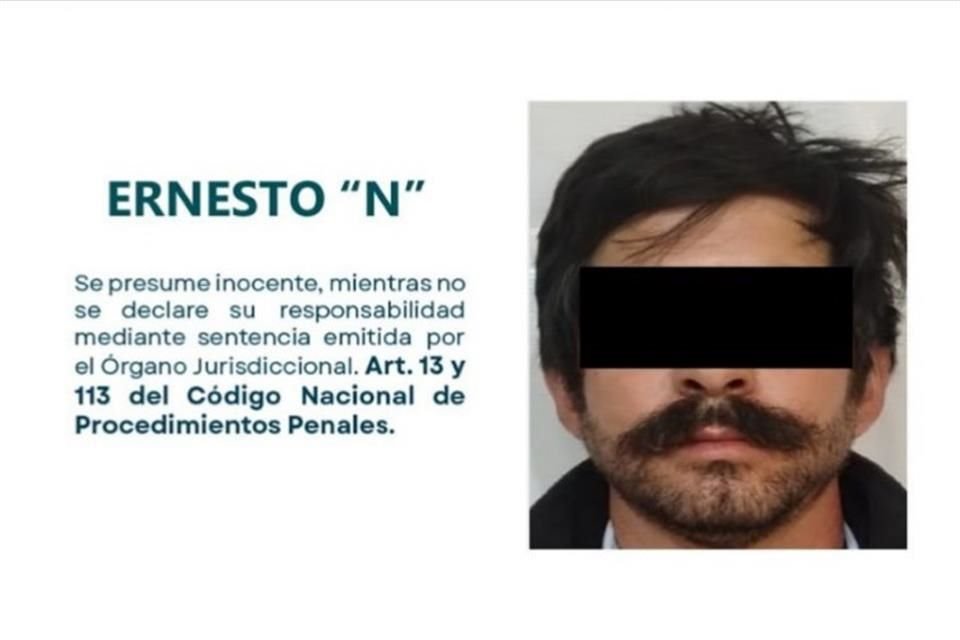 Ernesto 'N' fue acusado de homicidio calificado y tentativa de homicidio cometidos en Lagos de Moreno el 1 de agosto.