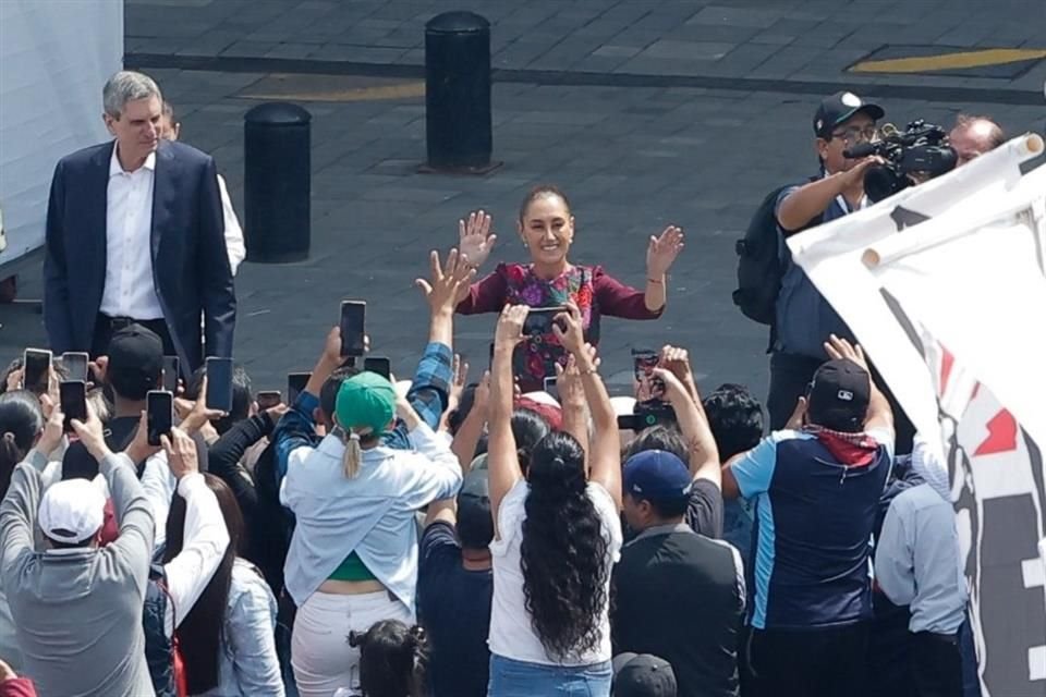 Claudia Sheinbaum, Presidenta de México.