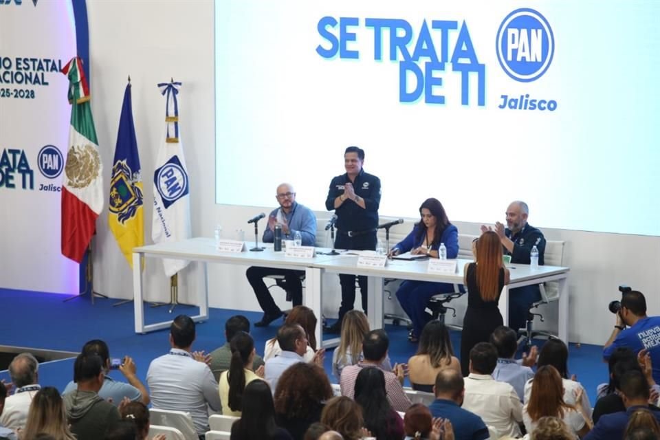Asamblea Estatal del PAN en el CODE Jalisco.