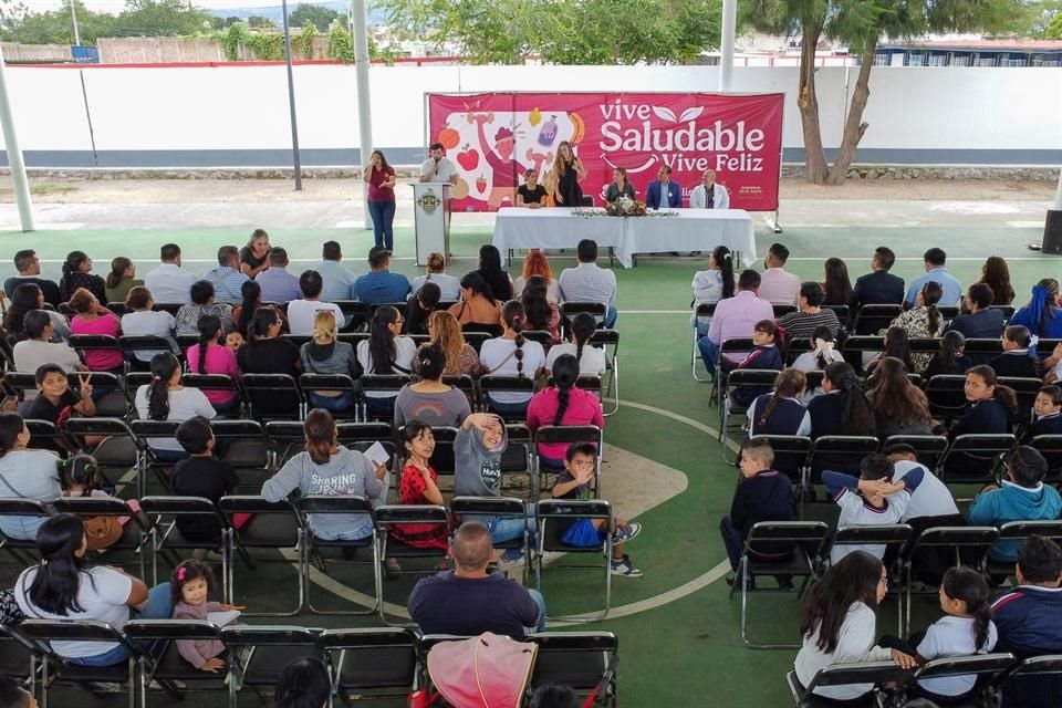El Salto es el primer Municipio de Jalisco en arrancar en escuelas el programa del Gobierno Federal 'Vive Saludable, Vive Feliz'.