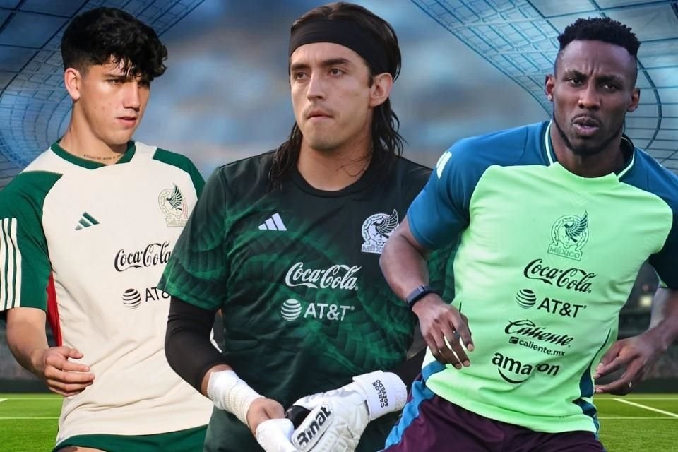 Kevin Álvarez, Carlos Acevedo y Julián Quiñones estarán bajo la mira en los amistosos del Tri.