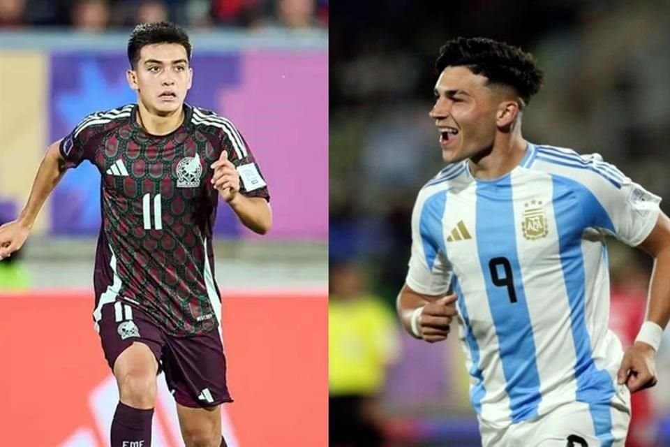 Gilberto Mora y Alejo Sarco son dos de las figuras del Mundial Sub-20 en Chile, ambos se verán las caras en el duelo entre México y Argentina por Cuartos de Final.