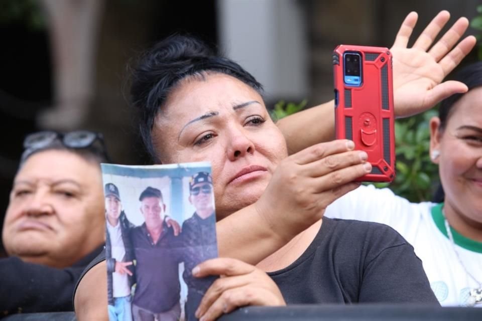 En la peregrinación destacaron las personas que buscan a familiares desaparecidos.