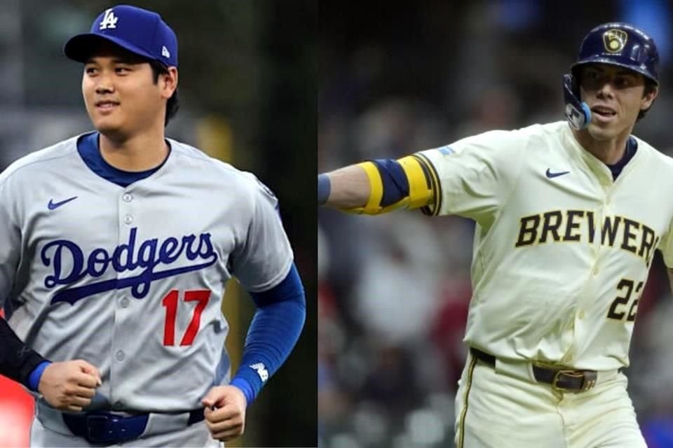 Shohei Ohtani y Christian Yelich son las estrellas de Dodgers y Brewers, respectivamente para iniciar la Serie de Campeonato de la Liga Nacional.