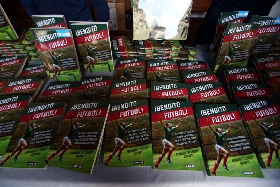 Bendito Futbol, libro de Fernando Quirarte.