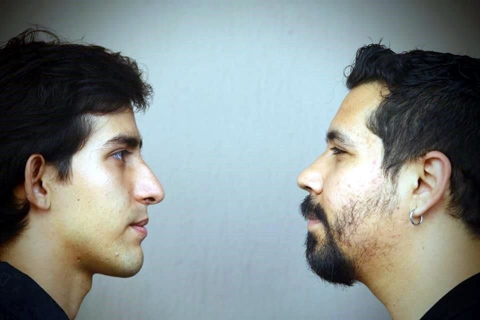 Nicolás Delgadillo, coordinador de arte visual y plástico y Abraham Torres, director de Accionares Movimiento y de 'Nahuales'.