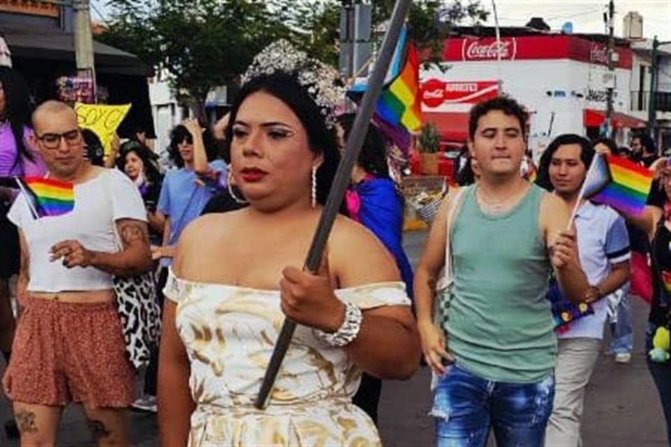Katia Daniela Medina Rafael, Zapotlán Trans Kolektifi'nin yöneticisi.