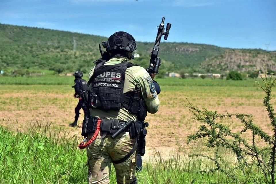 Tras el hallazgo del campamento en Rincón de Romos, se desataron narcobloqueos en Aguascalientes, el pasado 26 de julio de 2025.