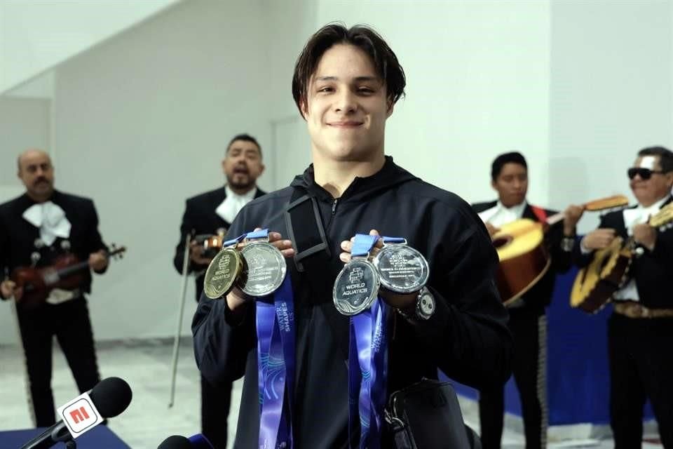 El mexicano sumó medallas este año.