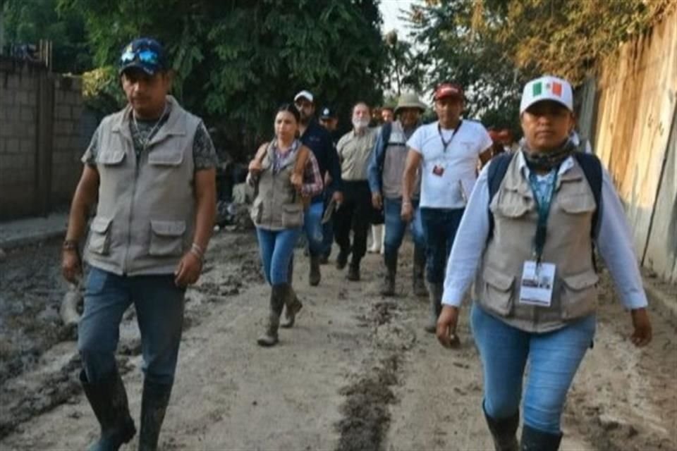 El Censo de Bienestar ha contabilizado 38 mil 872 viviendas dañadas en los cinco estados afectados por las lluvias, informó Ariadna Montiel.