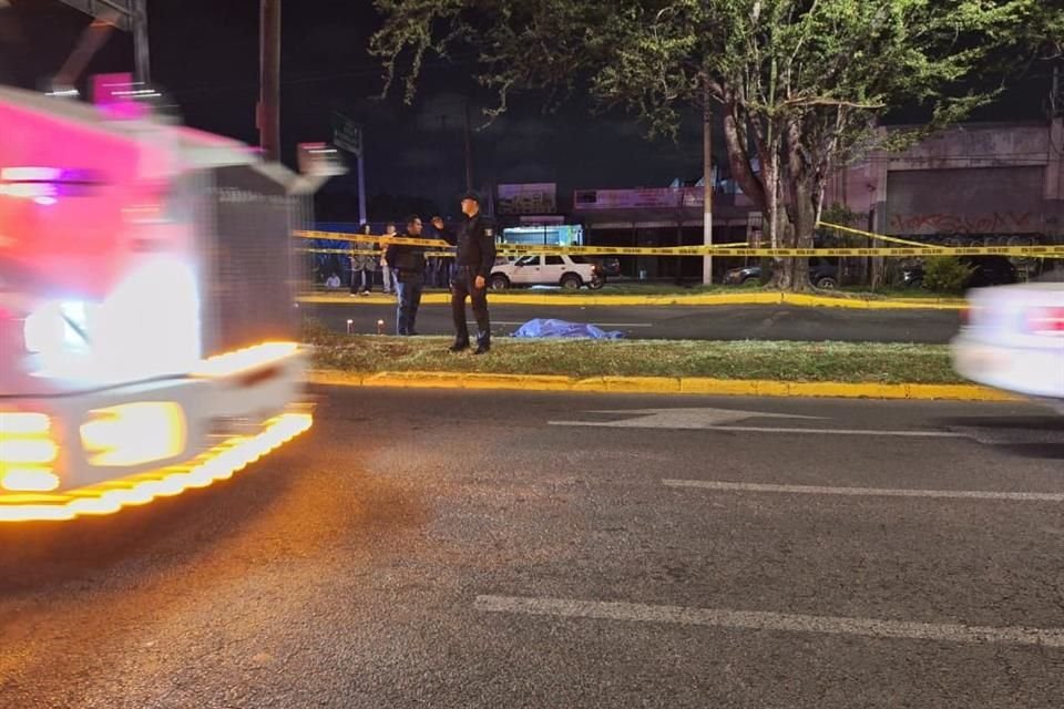 El hijo de la mujer vio el accidente y pidió ayuda a una patrulla que vigilaba por la zona.