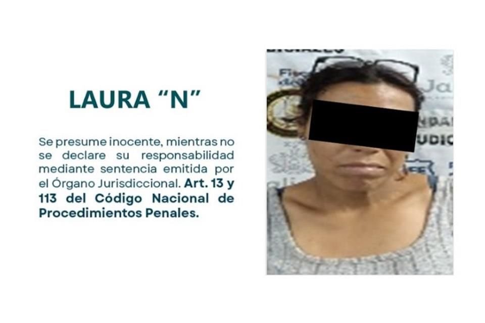 Existía una orden de aprehensión en contra de Laura, la cual fue cumplimentada el 13 de octubre y fue llevada ante un juez.
