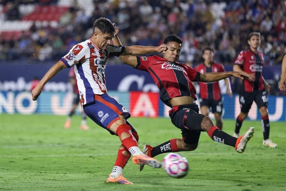 El Atlas, que tiene 29 goles el contra, agoniza el Apertura 2025 y ve lejos la zona de Play In, al caer 2-0 contra el San Luis.