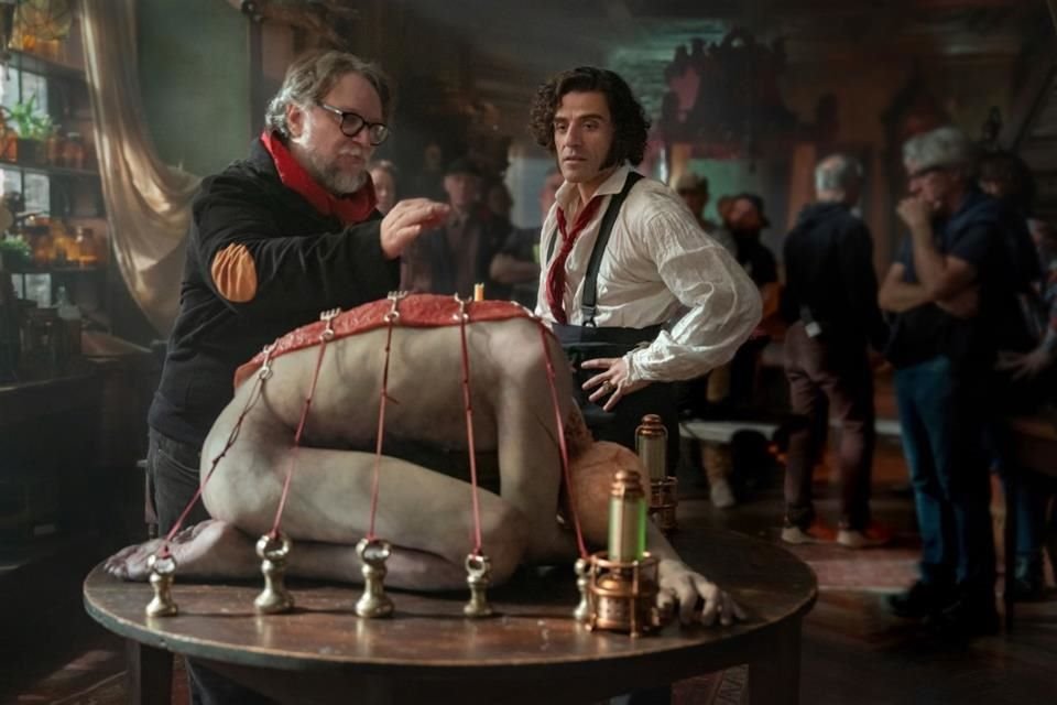 Entre las grandes producciones destacaron el Frankenstein de Guillermo del Toro, una de las mayores apuestas de Netflix para este año.