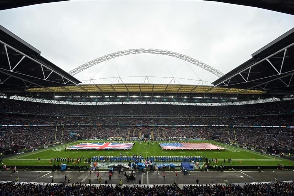 El espectáculo de la NFL llegó a Wembley.