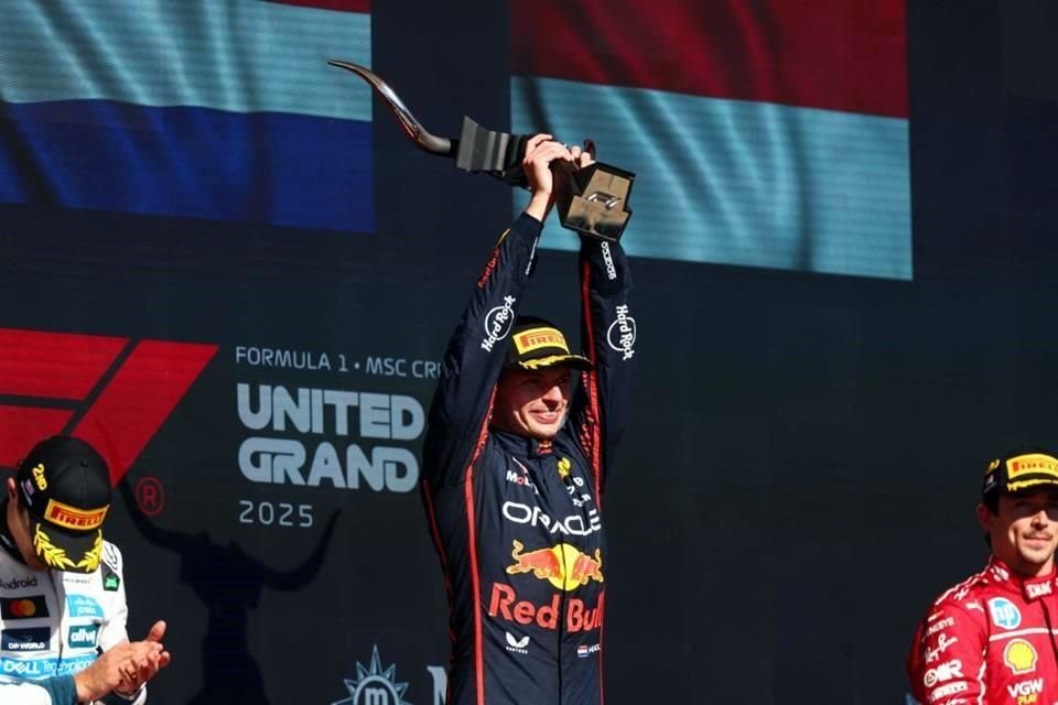 Verstappen no baja los brazos y promete que seguirá peleando por el título del Campeonato de Pilotos.