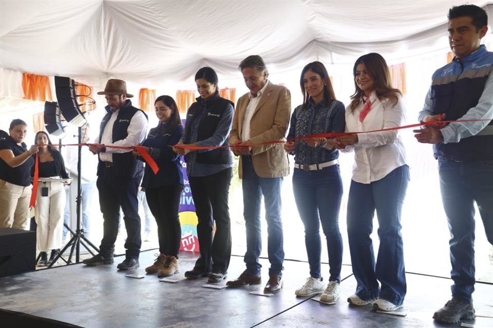 El Alcalde de Zapopan, Juna José Frangie, encabezó la inauguración del Centro de Compostaje El Taray.