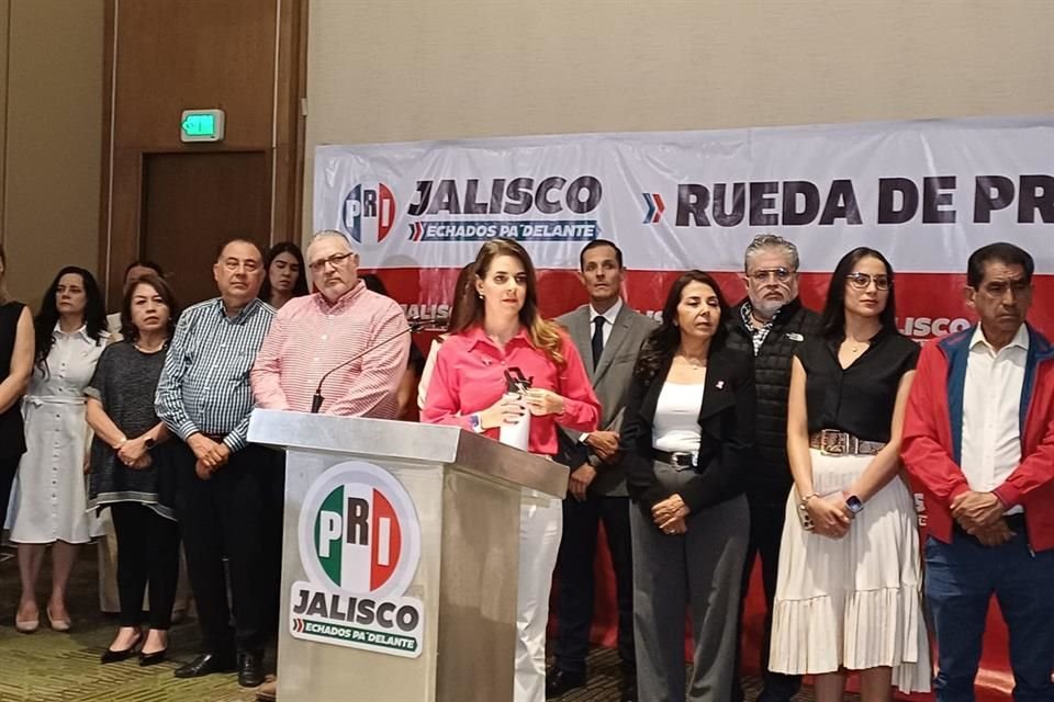El PRI Jalisco reclamó falta de inclusión de Jalisco en el presupuesto federal para temas como infraestructura carretera e hidráulica.