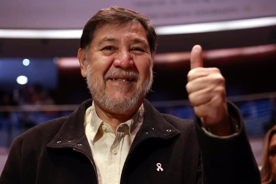 Para Fernández Noroña, las críticas que ha recibido tienen como propósito justificar 'el genocidio del pueblo palestino'.