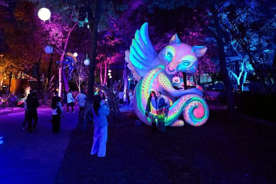 El área El Limbo, con alebrijes y reinterpretaciones de fauna mexicana, promete una experiencia multisensorial.