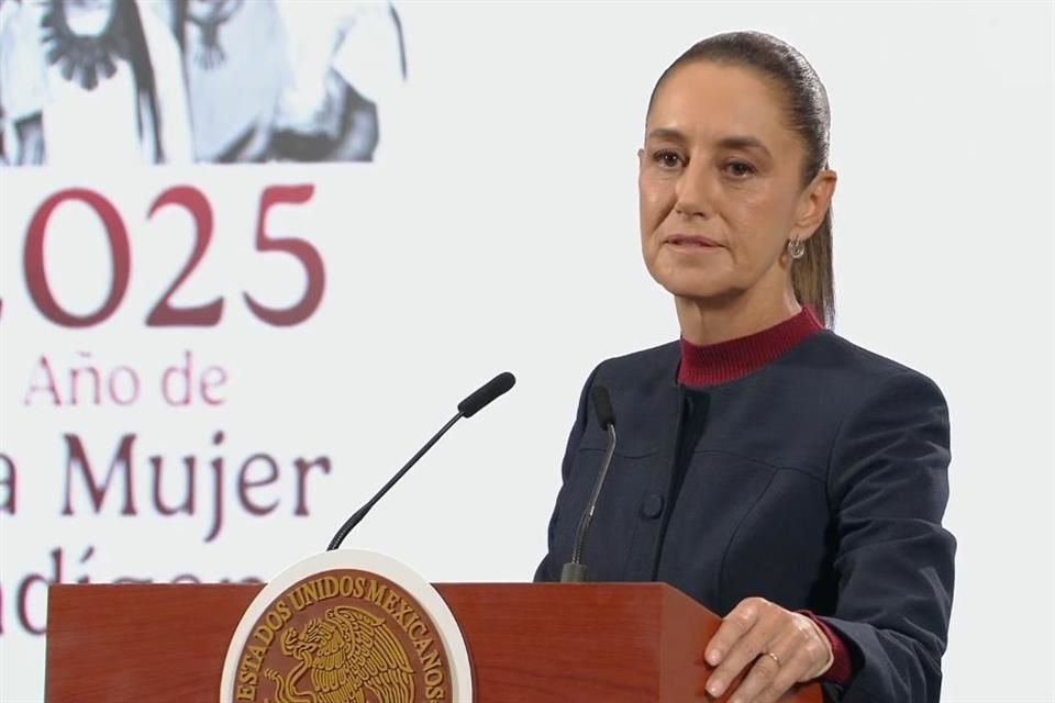 Claudia Sheinbaum, Presidenta de México.