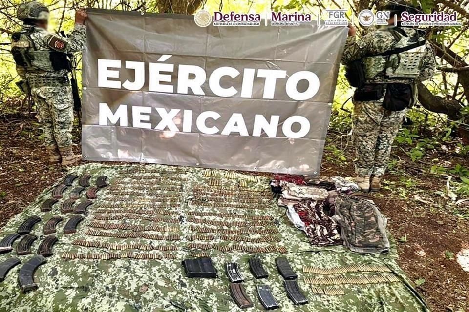 Dependencias del gabinete de seguridad informaron sobre detenciones e incautación de cargadores y cartuchos en Sinaloa.