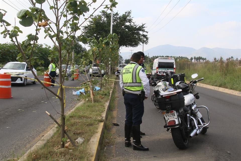 La víctima fue un hombre motociclista de 22 años.