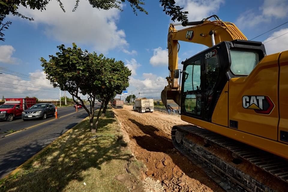 SIOP realiza obras sobre Avenida Juan Gil Preciado.