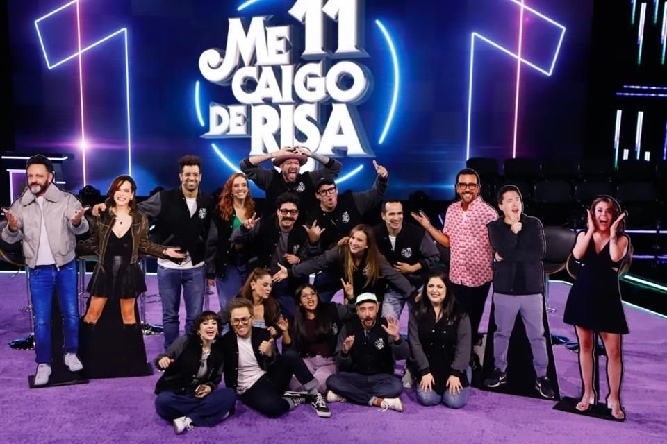 'Me Caigo de Risa' estrena su temporada 11 el 27 de octubre en Canal 5, con nuevas integrantes y más juegos para toda la familia.