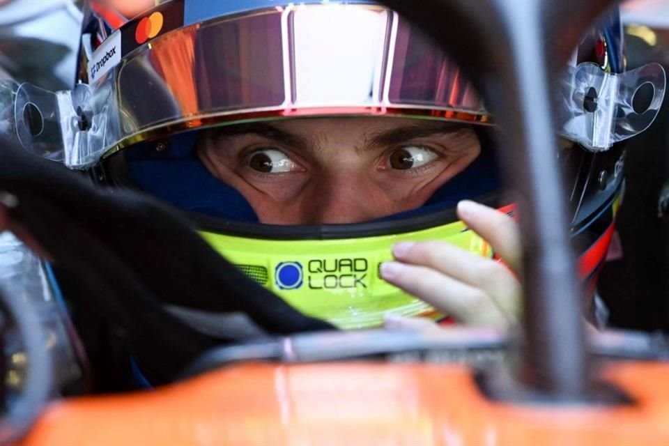 Oscar Piastri, líder del Campeonato Mundial de Pilotos no pudo tener una mejor versión en la P2 y quedó en el puesto 12.