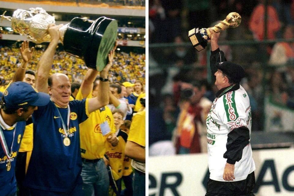 Lapuente acabo con la sequía de 13 años del América sin título en 2002 y logró la Copa Confederaciones en 1999 con la Selección.