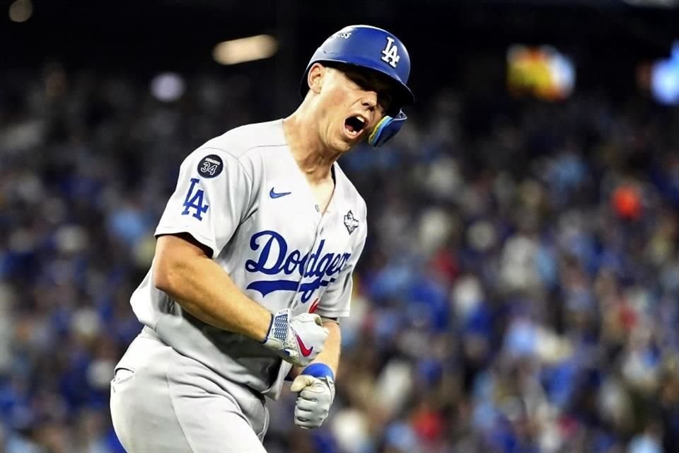 Will Smith bateó el cuadrangular que puso adelante a los Dodgers en Toronto y a partir de ahí, ya no perderían la ventaja.
