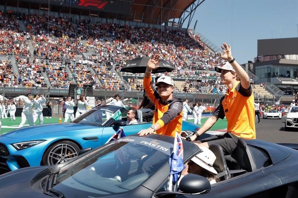 La afición mexicana no tiene en su lista de pilotos favoritos al británico de McLaren.