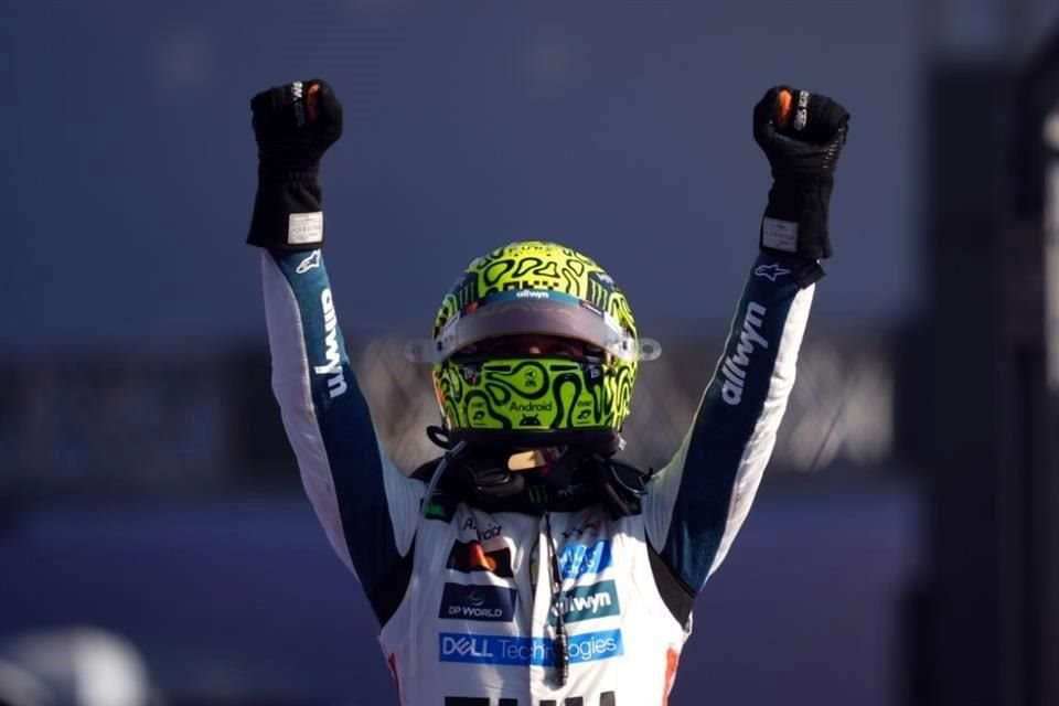 Lando Norris dominó la pista del Hermanos Rodríguez y es el nuevo líder del Campeonato.
