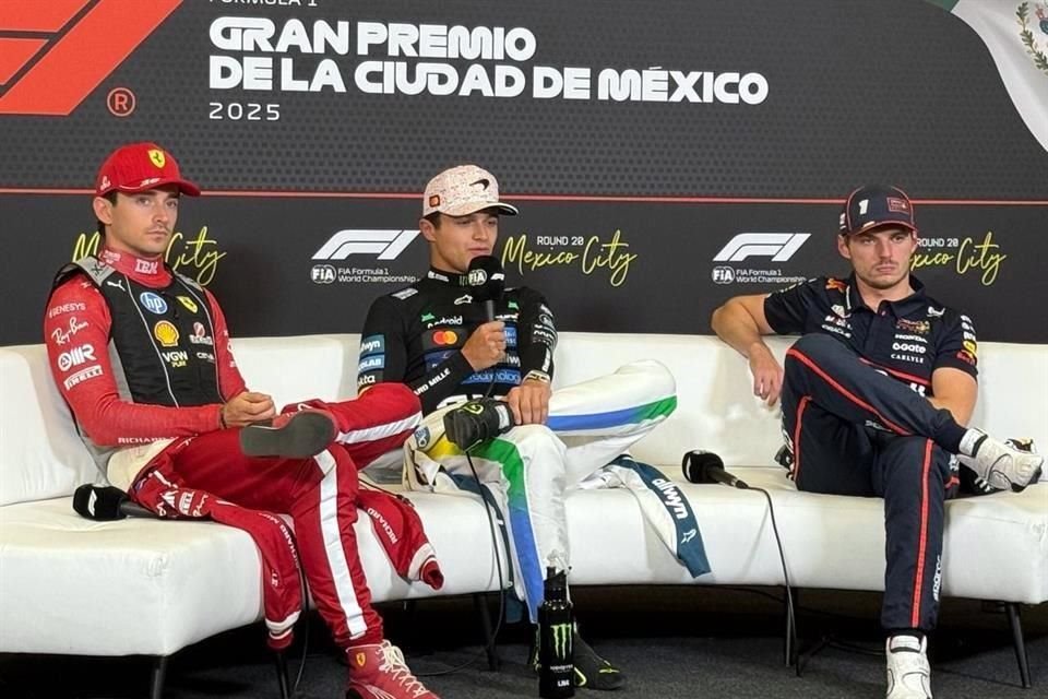 Lando Norris mencionó que los abucheos recibidos en el GP de la Ciudad de México son parte de las carreras y mencionó que la gente puede hacer lo que quiera.