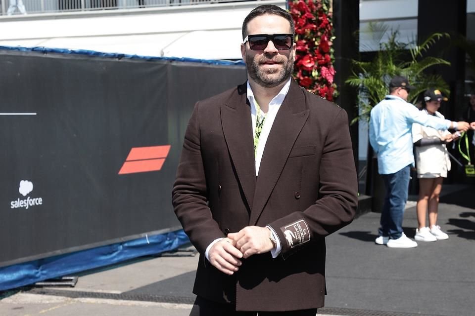 Alejandro Nones llegó puntual a la carrera