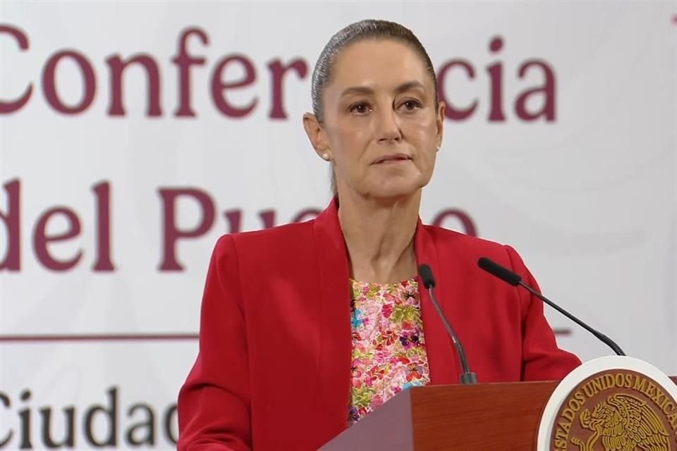 Claudia Sheinbaum, Presidenta de México. 