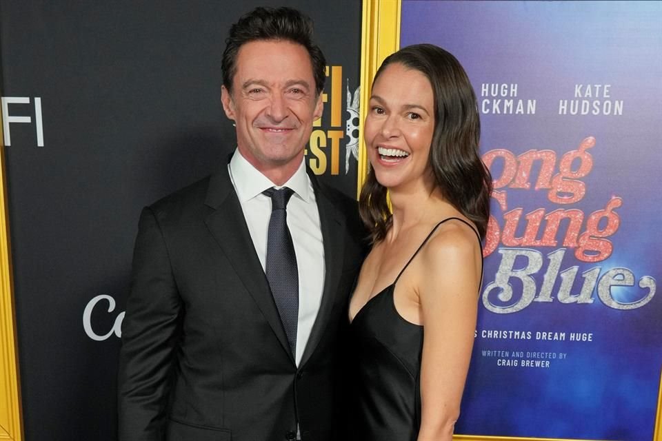 Los actores, que coprotagonizaron la reposición de Broadway del montaje 'The Music Man', en 2022, lucieron radiantes en el encarpetado.