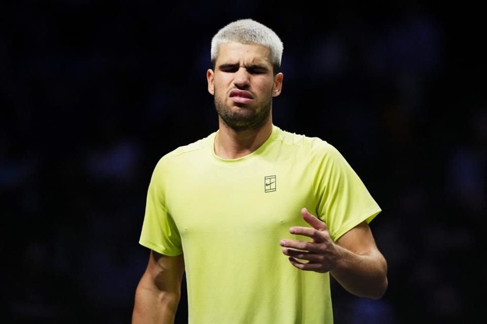 Carlos Alcaraz salió muy decepcionado de su nivel tras caer 4-6, 6-3 y 6-4 ante Cameron Norrie en la Segunda Ronda del Masters de París.