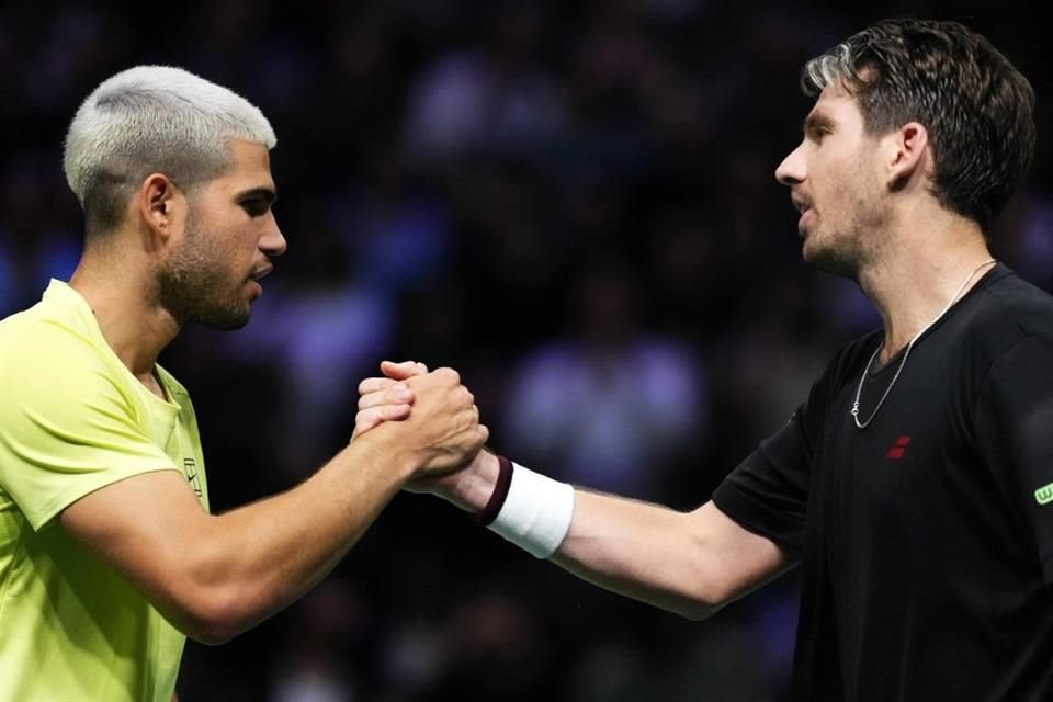 Carlos Alcaraz salió muy decepcionado de su nivel tras caer 4-6, 6-3 y 6-4 ante Cameron Norrie en la Segunda Ronda del Masters de París.