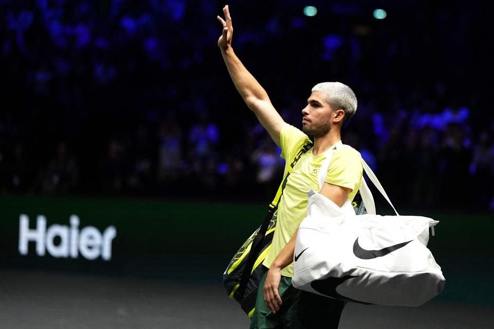 Carlos Alcaraz salió muy decepcionado de su nivel tras caer 4-6, 6-3 y 6-4 ante Cameron Norrie en la Segunda Ronda del Masters de París.