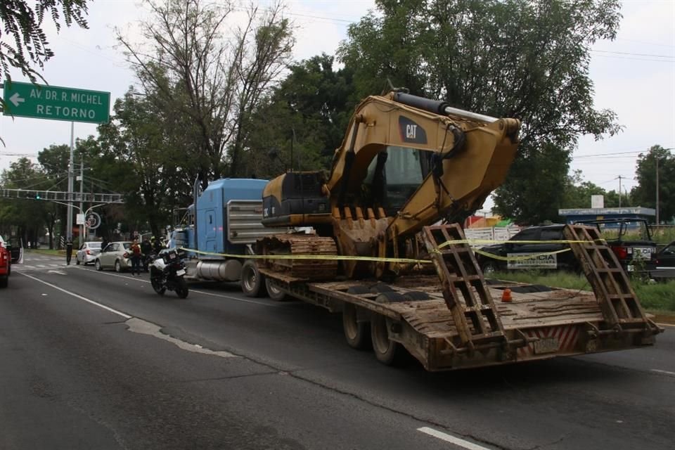 El incidente ocurrió en la Calzada González Gallo y su cruce con la Calle Parras.