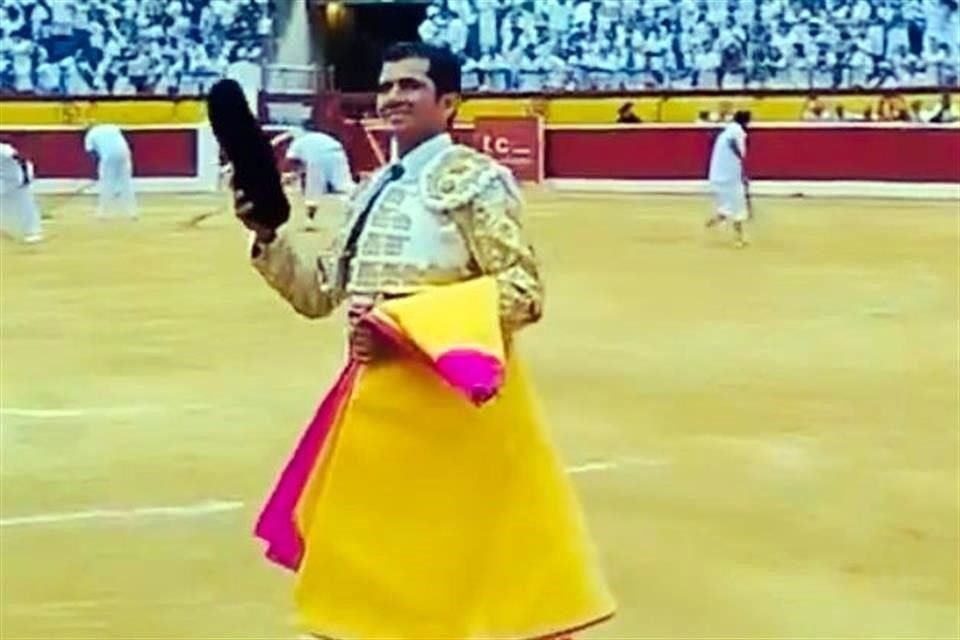 El matador dice adiós.