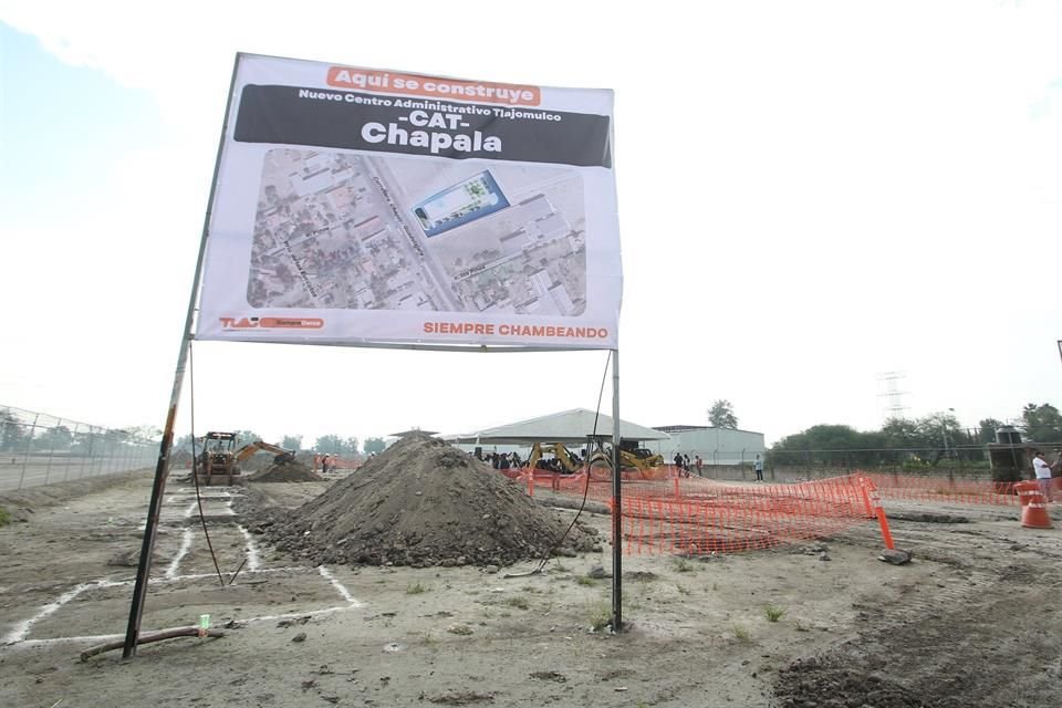 Inicio de la construcción del Centro Administrativo Tlajomulco (CAT) sobre el corredor de Carretera a Chapala.