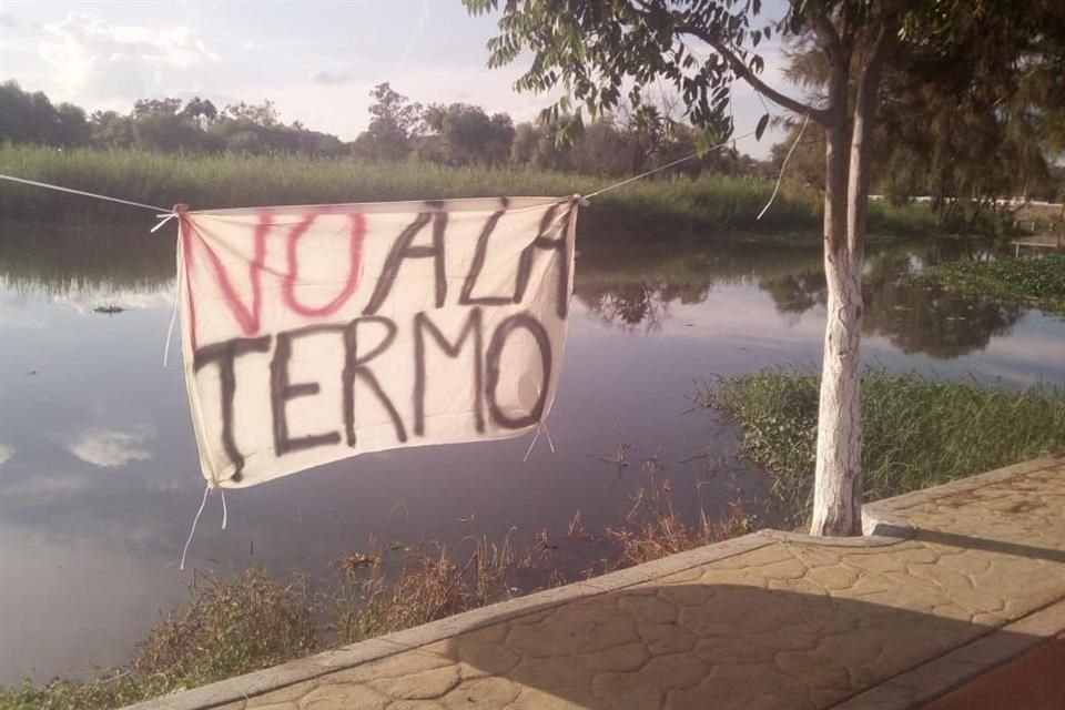 Habitantes de El Salto y Juanacatlán se manifestaron desde 2019 para frenar la instalación de la planta termoeléctrica cercana a la comunidad de Rancho Nuevo.