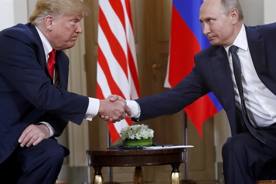 Donald Trump habló sobre la reunión con Vladimir Putin mañana en Alaska, la que señaló puede fracasar y una posible conferencia de prensa.