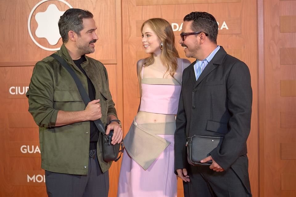 Poncho Herrera, Loreto Peralta y Manolo Caro.