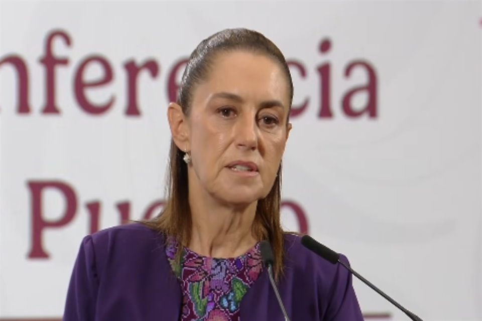 Sheinbaum respondió a críticas de la Cámara de Comercio de EU por prácticas agresivas del SAT y dijo que auditorías dan mayor transparencia.