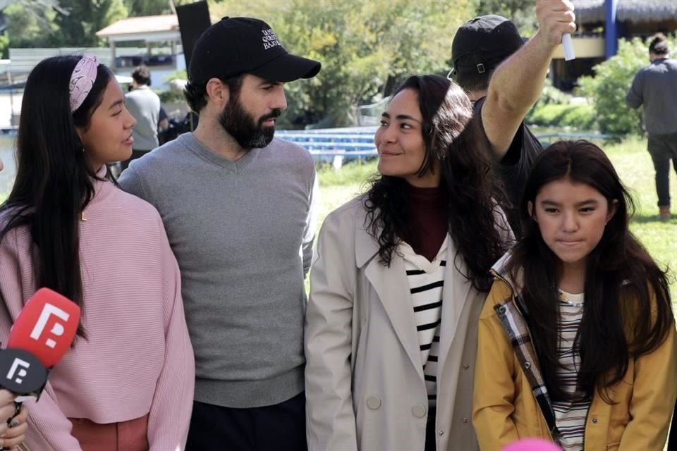 La pareja de actores mostraron su buena química.