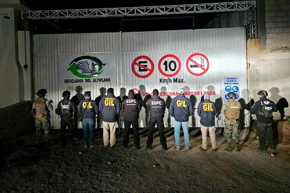 El operativo fue encabezado por fuerzas federales.